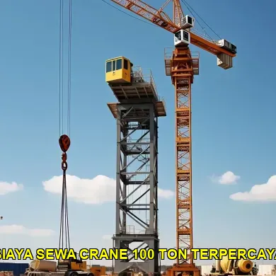 biaya sewa crane 100 ton terpercaya